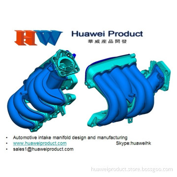 plastic mold plastic injection mold intake manifold mold